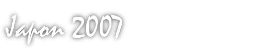 Japon 2007
